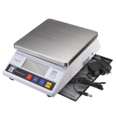7.5Kg X 0.1G 10Kg 5 6 3Kg X 0.1G Besar Makanan Elektronik Digital Skala Keseimbangan lb Laboratorium Menimbang 457A-Internasional