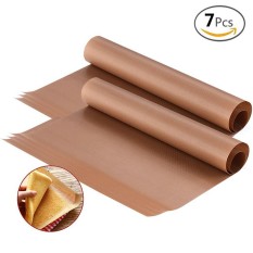 7 Pcs 16*24 Inci Panggang Alas, Tahan Suhu Tinggi Lembar Teflon Tahan Panas Alas, non-stick, untuk Luar Ruangan BBQ-Internasional