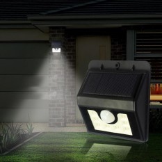 8 LED Spotlight Lampu Surya Luar Ruangan Induksi Tubuh Lampu Dinding Highlight Anti-Air Lighting-Internasional