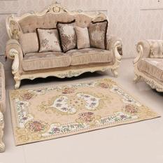 80*120 Cm Jacquard Rectangle Floor Mat Sofa Tikar Bantalan Anti Slip Lorong Karpet Karpet untuk Kamar Tidur Dekorasi Ruang Tamu