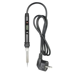80 W Profesional LCD Digital Suhu Dapat Disesuaikan Listrik Besi Solder Alat Bebas Mini Meja Solder AC220V-Intl