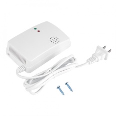 85db Kebocoran Gas Alam Alarm Peringatan Sensor Detector Home Keamanan Alat dengan Lampu Indikator-Intl