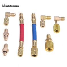 8 Pcs Mobil AC Pendingin Konektor Selang untuk R134A R12 Joint Adaptor-Internasional