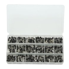 900 Pcs 18 Nilai Bipolar Triode Transistor To-92 Kotak Kit A1015-2N5551-Intl