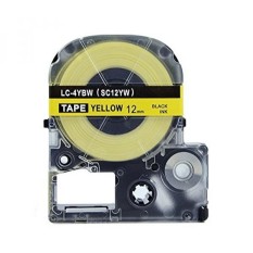 Absonik Penggantian Kaset Tape untuk EPSON LW-300 LW-400 LW-600P LW-700 LC-4YBW9 (1/2