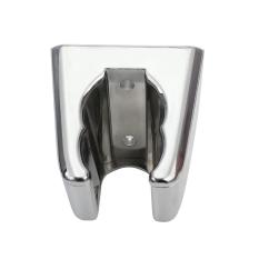 AC 48mm Mm X 80mm untuk Shower Kamar Mandi Spray Kepala Wall Mount Fixed Bracket Holder Silver-Intl