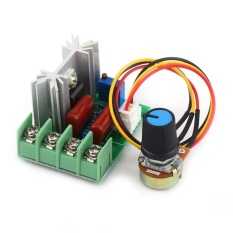 AC 50-220V 2000W SCR Electric Voltage Regulator Temperature/Motor Speed Controller Light Dimmer