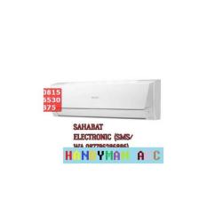 AC SHARP SPLIT 1PK R32 AH 09 SEY+PASANG LENGKAP