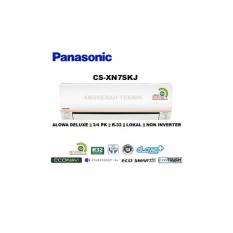 AC SPLIT PANASONIC 3/4 PK 3/4PK R32 ALOWA DELUXE NON INVERTER - XN7SKJ