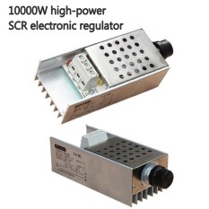 AC220V 10000 W High Power SCR Elektronik Regulator Kontrol Kontrol Kecepatan Motor-Intl