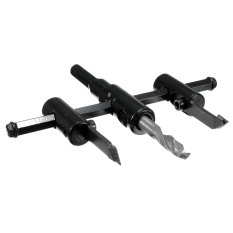 Adjustable 30-300mm Pembolong Lingkaran Mata Bor Kit Pemotong Besi Kayu DIY Alat 120mm