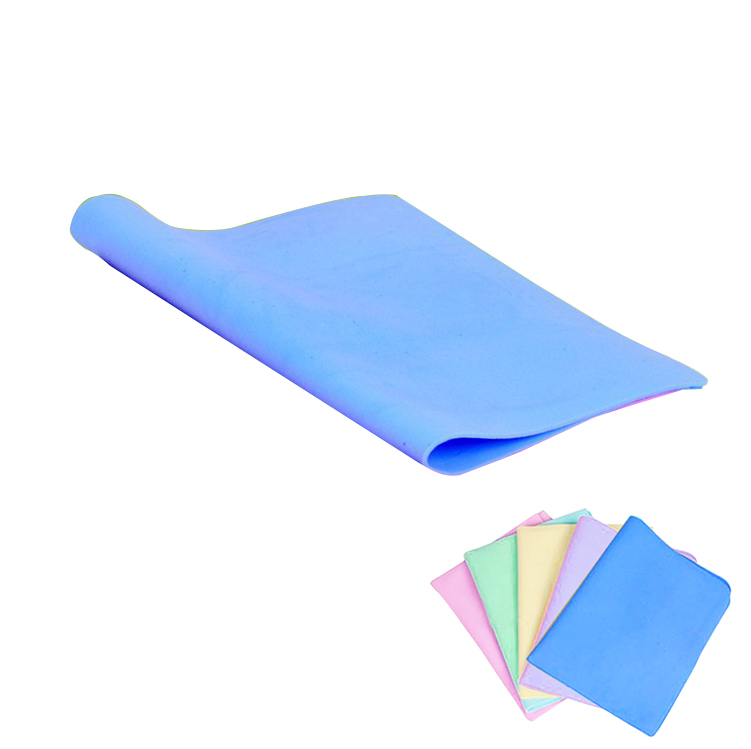 AIUEO Lap Plas Chamois - Lap Kanebo - Biru - 2 Pcs