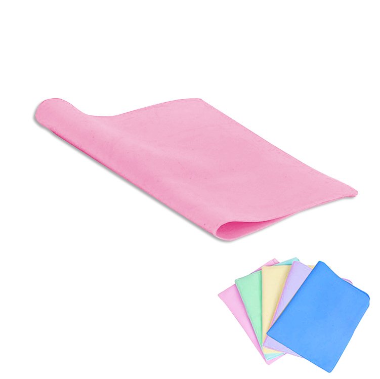 AIUEO Lap Plas Chamois - Lap Kanebo - Pink - 2 Pcs