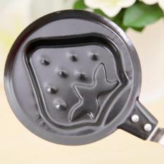 AIUEO Teflon Mini Non Stick Frying Fry Pan - Wajan Masak Karakter Anti Lengket Motif Strawberry