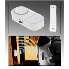 Han's Aksesoris - Alarm Pintu dan Jendela Anti Maling Wireless Door atau Window Entry Alarm - White