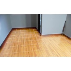 Alas Lantai Plastik Vinyl motif kayu yang alami