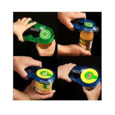 Alat Bantu Pembuka Tutup Botol Toples Kaleng - Can Opener Silicone Unik Lucu & Simple - WARNA RANDOM