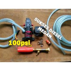 Alat Cuci Mobil Motor Portable 5Meter Waterpump Paket Pompa Air DC Doorsmeer Mini Rumah Tangga 80psi Mesin Cuci Steam Alat Cuci AC