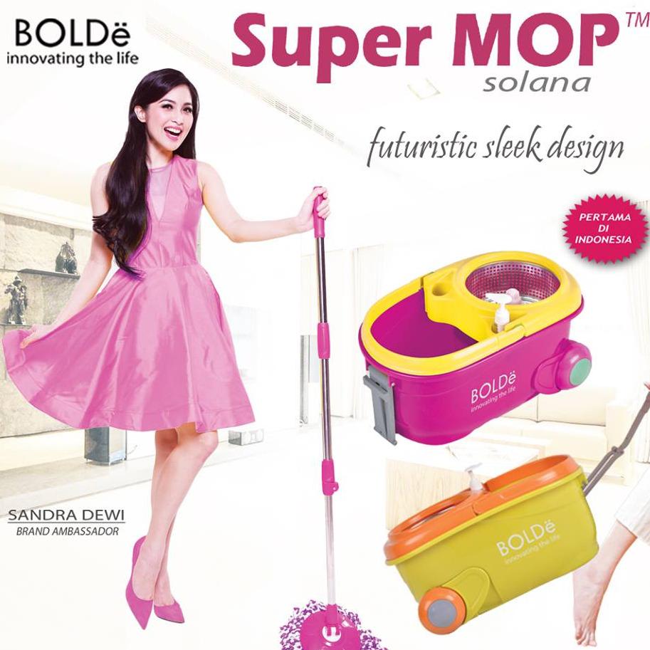 ALAT PEL LANTAI SUPERR MOPP Deluxee Roda Bolde Original Magic Wonder Mop TERLARIS