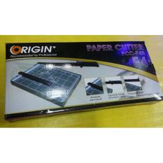 Alat Potong Kertas Manual Pemotong Origin Untuk Usaha Fotocopy Kantor Ukuran F4 Paper Cutter