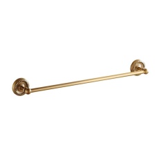 Semua Perunggu Antik Towel Bar, Gantungan Handuk, Kamar Mandi Diperpanjang, Eropa STYLE Single Rak Handuk Tiang, Kamar Mandi Pendant, 45 Cm Archaize Warna-Intl