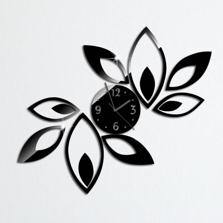 Amart Jam Dinding Fashion Dekorasi Tembok Motif Bunga amart jam dinding fashion dekorasi tembok motif bunga