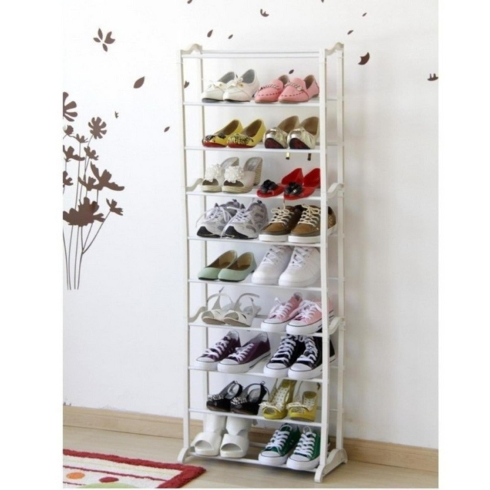 Amazing Shoe Rack Rak Sepatu Sandal 10 Susun