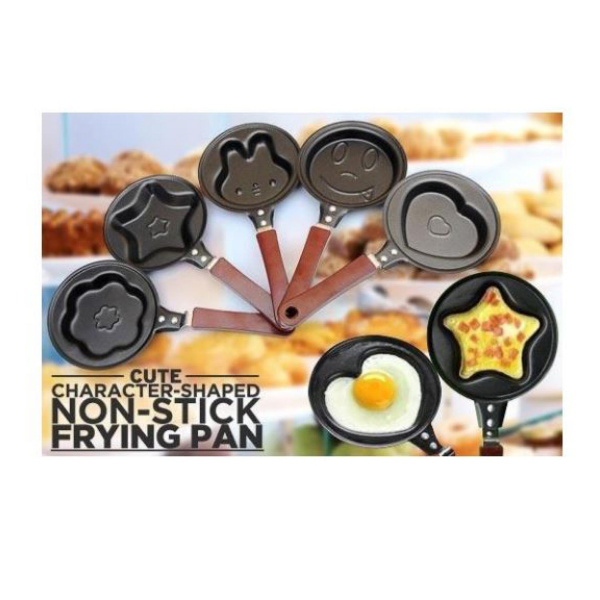 AMGO Frypan Mini Non Stick Frying Fry Pan Wajan Karakter Motif love AMGO Frypan Mini Non Stick Frying Fry Pan Wajan Karakter Motif love