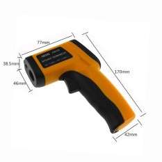 AN320 Non Kontak Laser Digital IR Inframerah Thermometer CelsiuTermometro Digital Infravermelho Pyrometer-Intl