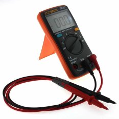 An8004 Multimeter Digital Lampu Latar 1999 Hitungan Ammeter Voltmeter Orange Meter-Internasional