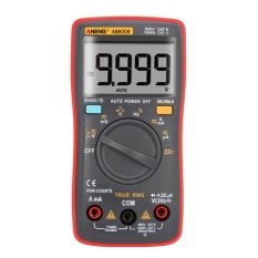 AN8008 True-rms Digital Multimeter 9999 Menghitung Gelombang Persegi Tegangan Pengukur Amper-Internasional