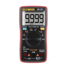 AN8009 Benar-RMS Auto Range Digital Multimeter Ncv Ohmmeter AC/DC-Internasional