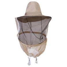 Anti Nyamuk Serangga Lebah Cowboy Hat Cadar Kepala Penjaga Perlebahan Taman