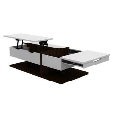 Anya-Living Meja Kopi Avion 80 White Glossy