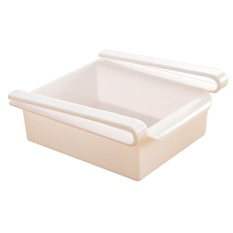 Aoyou Ssige® Tarik Jenis Kulkas Mempertahankan Kesegaran Kotak Penyimpanan Kulkas Shelf Penahan Ruang Saver-Internasional