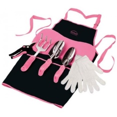 Apollo Tools DT3790P Garden Kit, Pink, 7-Piece, Donation Made to Breast Cancer Research - intl
