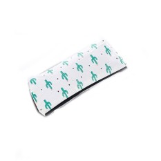 Arctic Land Cactus Canvas Pencil Case Cosmetic Makeup Coin Pouch Zipper Bag Purse VNC - intl