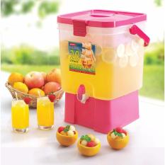 Arizona Drink Jar Water Dispenser Lion Star 20 Liter Pink