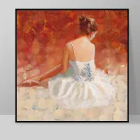 Art Decor HD Cetak Lukisan Kanvas Modern Lukisan Minyak Ballerina Girl Dekorasi Rumah Dekorasi Dinding Gambar