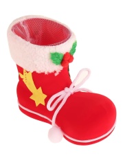 ASTAR Sepatu Bot Permen Kumpulan Kaos Kaki Hadiah Natal Pohon Natal Tas Dekorasi Ruangan Anak-anak Santa Baru (Netral)-Intl