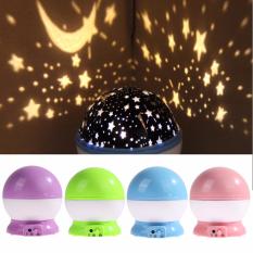 Baby Talk Star Moon Lamp Bulat Lampu Kamar Tidur Hias Projector Putar Proyektor Night Lamp Bulan Tintang - Lampu Tidur Murah Lampu Kamar Tidur Lampu Tidur Lampu Tidur Proyeksi Bulan Bintang Lampu Unik - Mix Colour