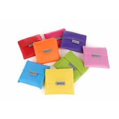 Bagcu Bag (Tas Belanja Modis Lipat Kantong) - 10 Pcs Multicolor