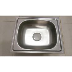 Bak Cuci Piring Stainless Steel 1 Lubang + Afur / Kitchen Sink - Jmd9xp