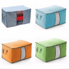 Bamboo Storage Box Warna (organizer Pakaian, Selimut, Bed cover, sprei