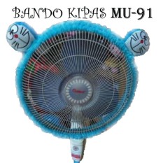BANDO SARUNG KIPAS Karakter DORAEMON Biru Aksesoris KIPAS / BANDO KIPAS / Bandana KIPAS