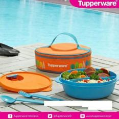 Baru - Tupperware Fancy Crystalwave Lunch Set Tempat Makan - Fourtyshop