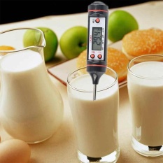 BBQ Gauge Kitchen Cooking Tools Digital Food Meat Probe Oven Thermometer Timer - intl