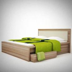 Pro Design - Tempat Tidur 6 kaki Bed 160/180 - Teak (Khusus kota Medan saja + Free Ongkir)