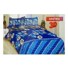 BED COVER SET BONITA 3D KING 180 X 200 SANTIKA / BEDCOVER SET