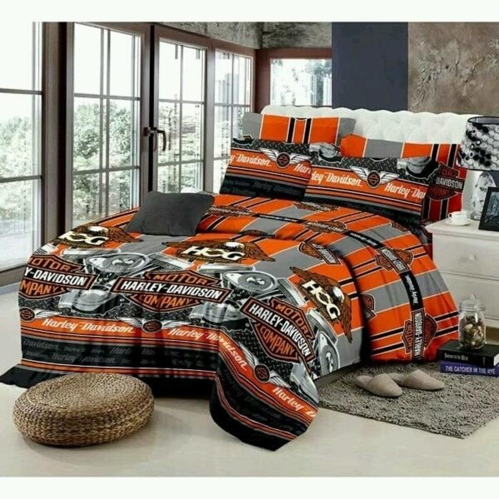 Bedcover Fata Signature Uk.120 X 200 Motif Harley David Berkualitas